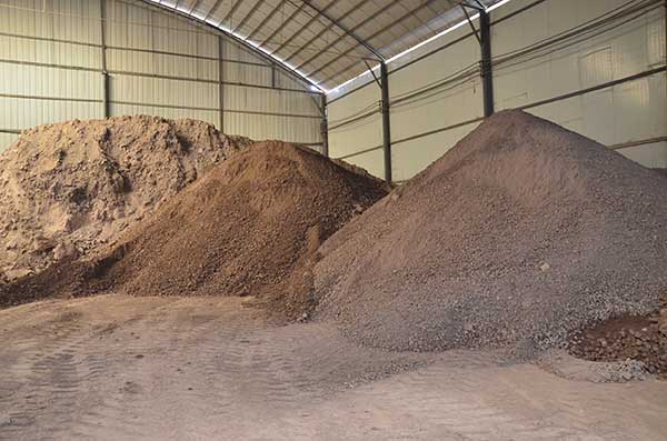 河南新鴻基耐火材料有限公司原料車間